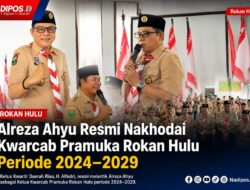 Alreza Ahyu Resmi Nakhodai Kwarcab Pramuka Rokan Hulu Periode 2024–2029
