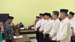Kades Suka Damai Resmi Lantik 6 Ketua RW 17 Ketua RT, Ajak Tingkatkan Pelayanan Kepada Masyarakat.