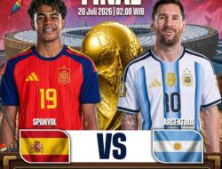 Pemdes Teluk Aur Bersama Kadus Aur Candra Ajak Warga Nobar Spanyol vs Argentina, Perkuat Kebersamaan Lewat Sepak Bola