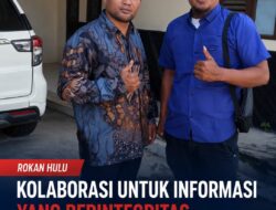 Kabiro Rohul Nadipos,id Ajak Wartawan Tetap Kompak, Tegaskan Dukungan terhadap Pemberantasan Praktik Mafia di Rokan Hulu