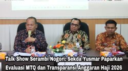 Talk Show Serambi Nogori: Sekda Yusmar Paparkan Evaluasi MTQ dan Transparansi Anggaran Haji 2026