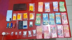 Polsek Ujung Batu Gagalkan Transaksi Sabu, Sita Uang Tunai Rp10,4 Juta dan Barang Bukti 45,84 Gram