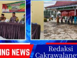 Pemdes Teluk Aur, Gelar Apel dan Sekaligus Rapat Persiapan HUT RI Ke-81 Tahun 2026.