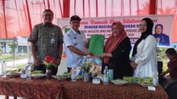 Anggota DPRD Provinsi Riau, Gelar Reses Sekaligus Ramah Tamah, Serap Aspirasi Warga di Desa Teluk Aur.