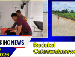 Polsek Bonai Darussalam Evakuasi Dua Korban Mobil yang Terjebak Banjir di Sontang