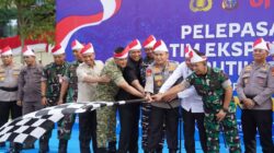Kapolda Riau Lepas Tim Ekspedisi Merah Putih Presisi, Sasar 17 Desa di Wilayah 3T