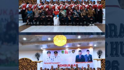 Kalapas Pasir Pangarayan Hadiri Pembukaan Diklat Paskibraka Kabupaten Rokan Hulu Tahun 2026