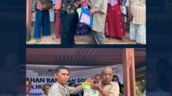 Sambut HUT ke-81 RI, Lapas Pasir Pangarayan Gelar Jumat Berkah dengan Berbagi Sembako kepada Warga Kurang Mampu