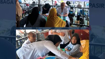 Wujudkan Semangat Merdeka, Lapas Pasir Pangarayan Gandeng Puskesmas Rambah Layani Pemeriksaan Kesehatan Gratis