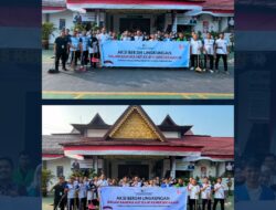 Semarak HUT ke-81 RI, Lapas Pasir Pangarayan Gelar Gotong Royong