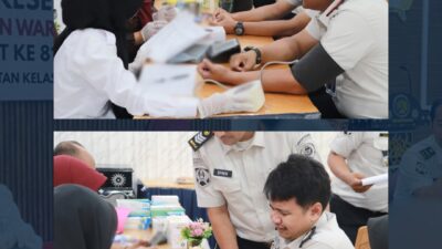 Lapas Kelas IIB Pasir Pangarayan Gelar Pemeriksaan Kesehatan Gratis bagi Pegawai dan Warga Binaan