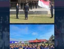 Khidmat dan Penuh Nasionalisme, Lapas Kelas IIB Pasir Pangarayan Gelar Upacara Bendera Peringatan HUT ke-81 RI