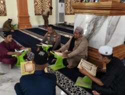 HUT ke-81 RI, Binaan Polsek Kepenuhan Bagikan Kisah Perjuangan Jauhi Narkoba Edukasi Warga Kelurahan Kepenuhan Tengah