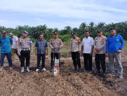 Awal Penanaman Jagung Kuartal III, Polsek Tambusai Utara Perkuat Dukungan Swasembada Pangan