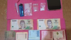 Polsek Rambah Samo Tangkap Pengedar Sabu, Dua Paket Seberat 2,15 Gram Disita