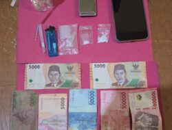 Polsek Rambah Samo Tangkap Pengedar Sabu, Dua Paket Seberat 2,15 Gram Disita