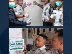 Mitigasi Kebakaran, Lapas Pasir Pangarayan Pasang Stiker “No Smoking” dan Tetapkan Smoking Area