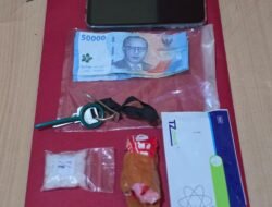 Pengedar Narkotika Ditangkap Polsek Rambah Samo, 16,08 Gram Sabu Disita Tak Berkutik.