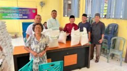 Pemdes Teluk Aur Salurkan Bantuan Pangan Beras 30 Kg, Mulai Bulan Juli Sampai September Mendatang.