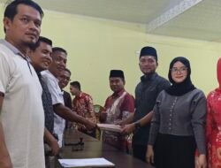Dalam Rangka Pilkades Serentak Tahun 2026, Jefri Mustafa SH,MH Resmi Mendaftarkan Diri Sebagai Calon Kepala Desa Suka Damai