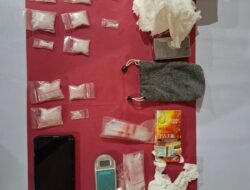 Polsek Kepenuhan Tangkap Pengedar Sabu, 15 Paket dengan Berat 40,04 Gram Disita