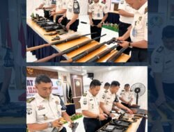 Lapas Pasir Pangarayan Lakukan Pemeliharaan dan Perawatan Senjata Api untuk Mitigasi Risiko Pengamanan