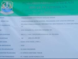 Uang Rakyat Terbuang Cuma-cuma, Proyek Rehabilitasi SDN 07 Perwira Diduga Ngawur Tanpa Prosedur RAB?