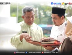 Bupati Anton Tinjau Langsung Kemajuan pekerjaan Mal Pelayanan Publik (MPP) Rohul