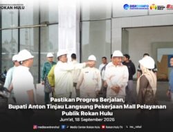 Bupati Anton Tinjau Langsung Pekerjaan Mal Pelayanan Publik, Pastikan Progres Berjalan Lancar
