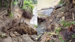 Polsek Gido, Gerak Cepat Menindaklanjuti Laporan Masyarakat, Hingga Turun di Lokasi kejadian Bencana.