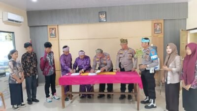 Polsek Kepenuhan dan SMKN 1 Kepenuhan Hulu Perkuat Sinergi Melalui MoU Green Policing