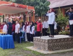 Dr.Yeni Dwi Putri Anton Hadiri HUT PMI Ke-81 di Kecamatan Ujung Batu.