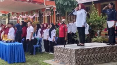 Dr.Yeni Dwi Putri Anton Hadiri HUT PMI Ke-81 di Kecamatan Ujung Batu.