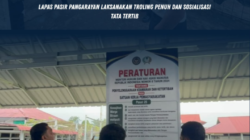 Perkuat Keamanan dan Ketertiban, Lapas Pasir Pangarayan Laksanakan Troling Penuh dan Sosialisasi Tata Tertib