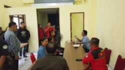 Puluhan Anggota Buruh/ Pekerja, Datangin Dinasker Provinsi Riau, Meminta Kepada PT Wasundari Indah Bayar Kekurangan upah Kami dan THR Selama Bekerja.