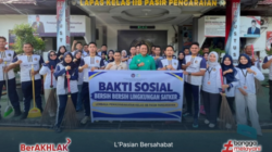 Lapas Pasir Pangarayan Gelar Gotong Royong Jaga Kebersihan Lingkungan