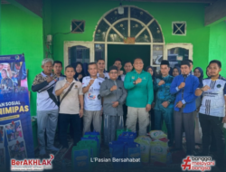 Lapas Pasir Pangarayan Salurkan 11 Paket Sembako ke Pondok Pesantren