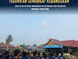 Teguhkan Semangat Kebangsaan, Lapas Kelas IIB Pasir Pangarayan Gelar Upacara Hari Kesaktian Pancasila Tahun 2026