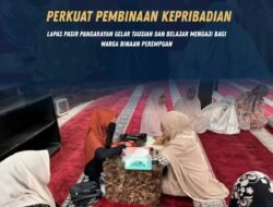 Perkuat Pembinaan Kepribadian, Lapas Pasir Pangarayan Gelar Tausiah dan Belajar Mengaji bagi Warga Binaan Perempuan