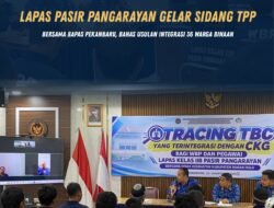 Lapas Pasir Pangarayan Gelar Sidang TPP Bersama Bapas Pekanbaru, Bahas Usulan Integrasi 36 Warga Binaan