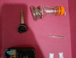 Polsek Kepenuhan Tangkap Dua Pria di Kebun Sawit, Sita 0,70 Gram Sabu