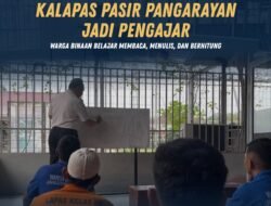 Kalapas Pasir Pangarayan Jadi Pengajar, Warga Binaan Belajar Membaca, Menulis, dan Berhitung