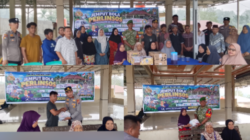 Polsek Rambah Samo, Peran Aktif Terhadap Masyarakat Tidak Mampu, Melalui Kegiatan (Perlinsos).