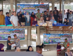 Polsek Rambah Samo, Peran Aktif Terhadap Masyarakat Tidak Mampu, Melalui Kegiatan (Perlinsos).