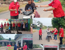 Organisasi DPD SIJI Rohul “Peduli” Bagikan Masker Gratis Sekaligus Jum’at Berkah.